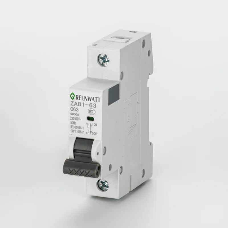 Interruttore automatico miniaturizzato 1P 250 V 63 A CC