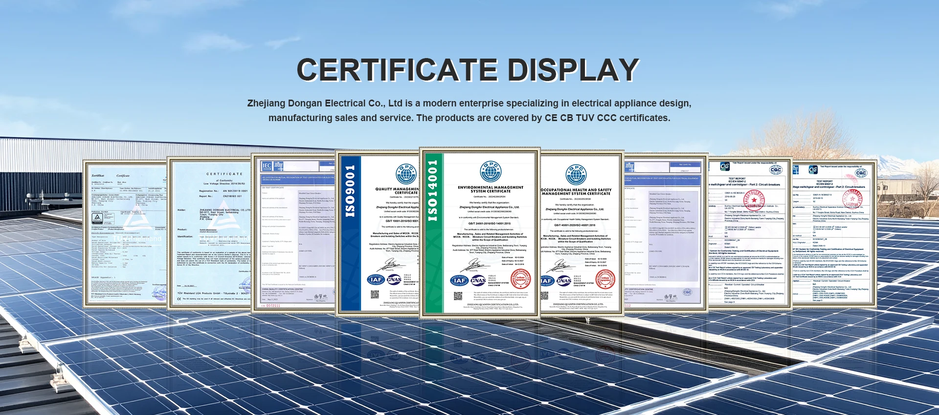 Fornitore di certificati in Cina