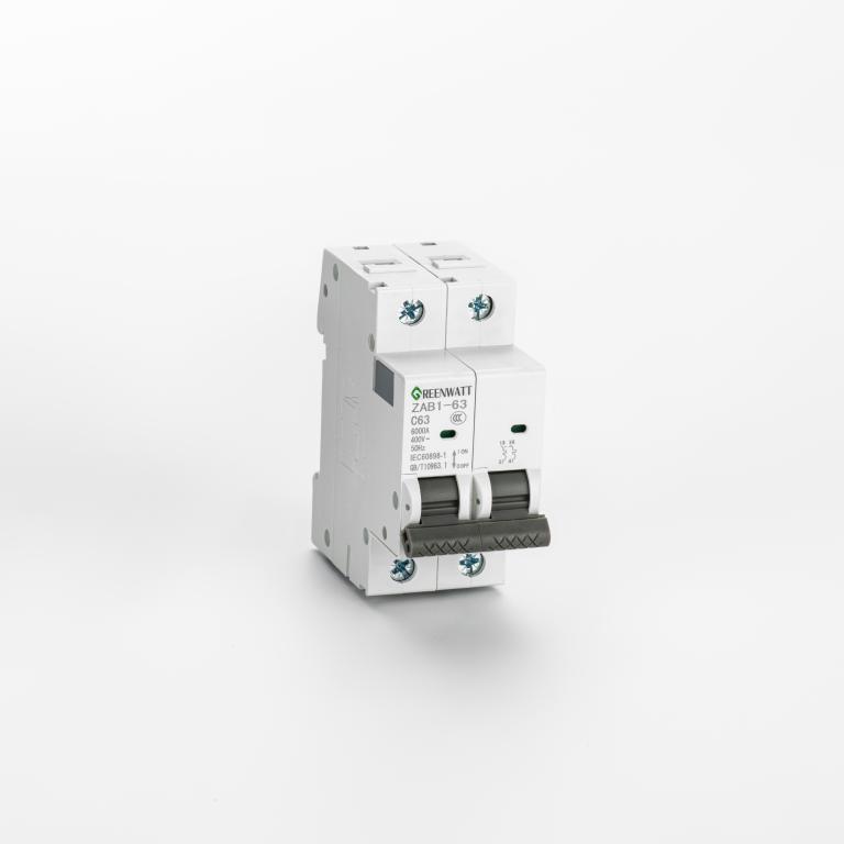 Interruttore automatico CA Curva C 10A 2P 6kA