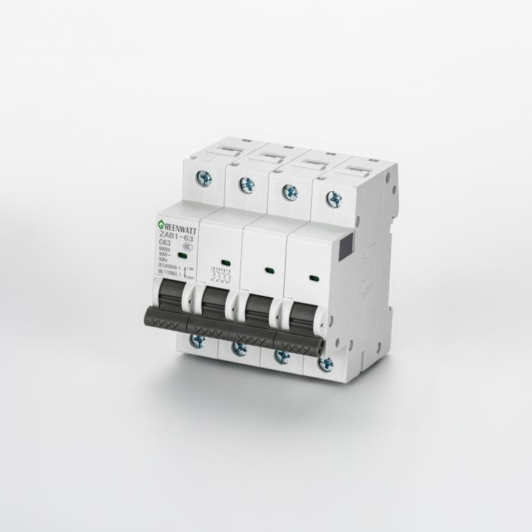 Interruttore AC Curva C 63A 4P 6kA