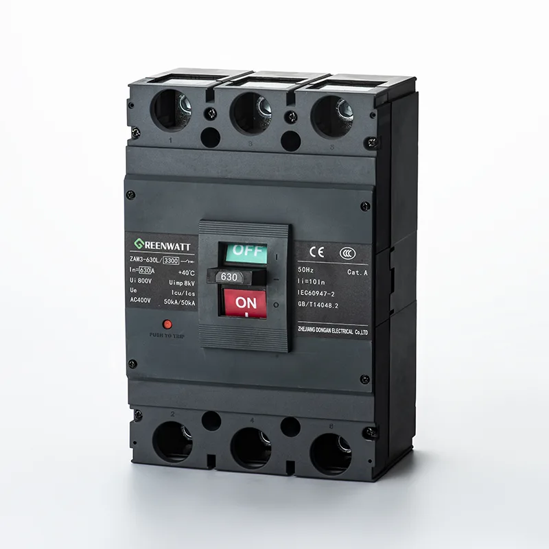 Interruttore automatico scatolato AC400V 630A