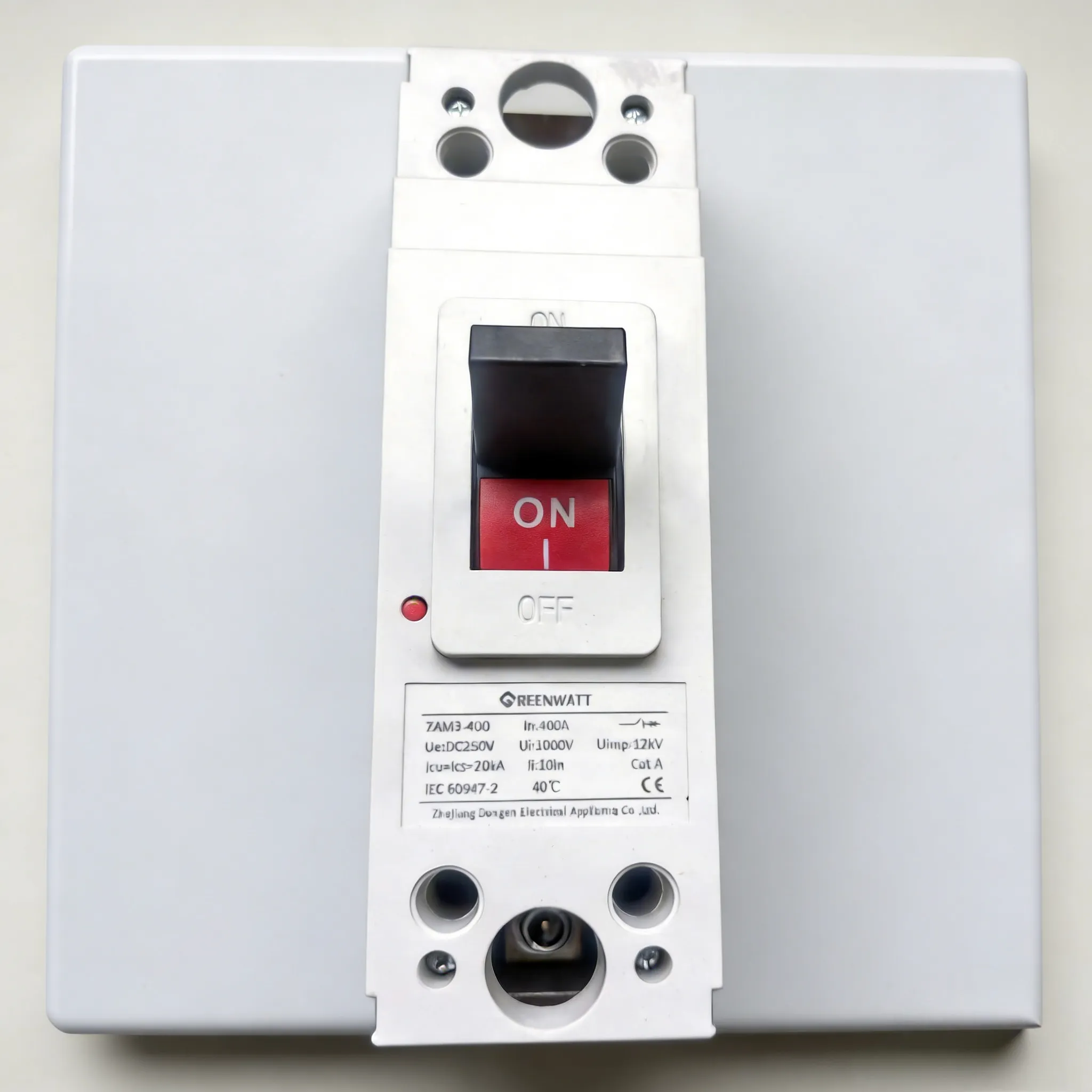 Interruttore automatico scatolato DC250V 250A 1P